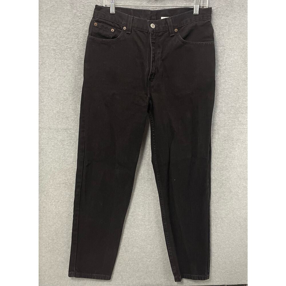 Vintage Black Levi’s 512 Slim Tapered Leg Mom Jeans Size 12